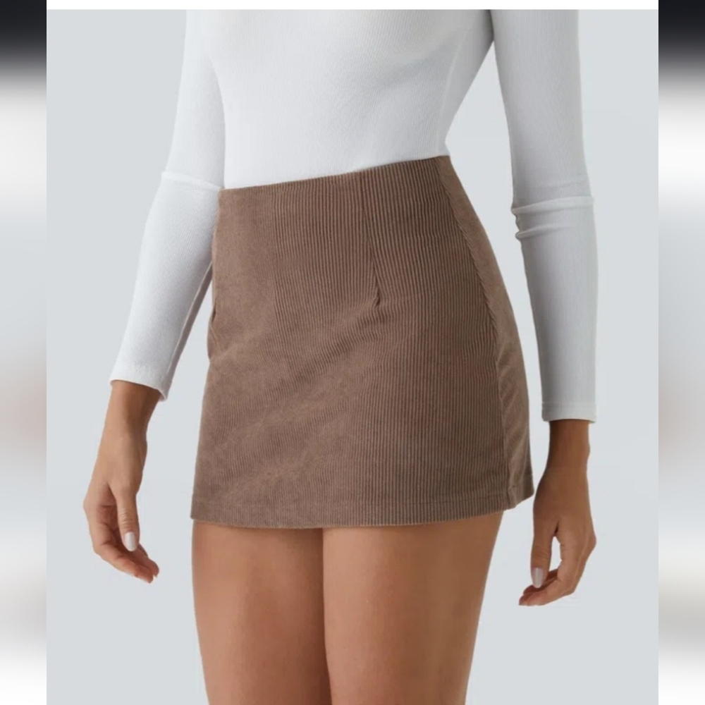 Halara Mini Corduroy Skirt - Picture 6 of 7